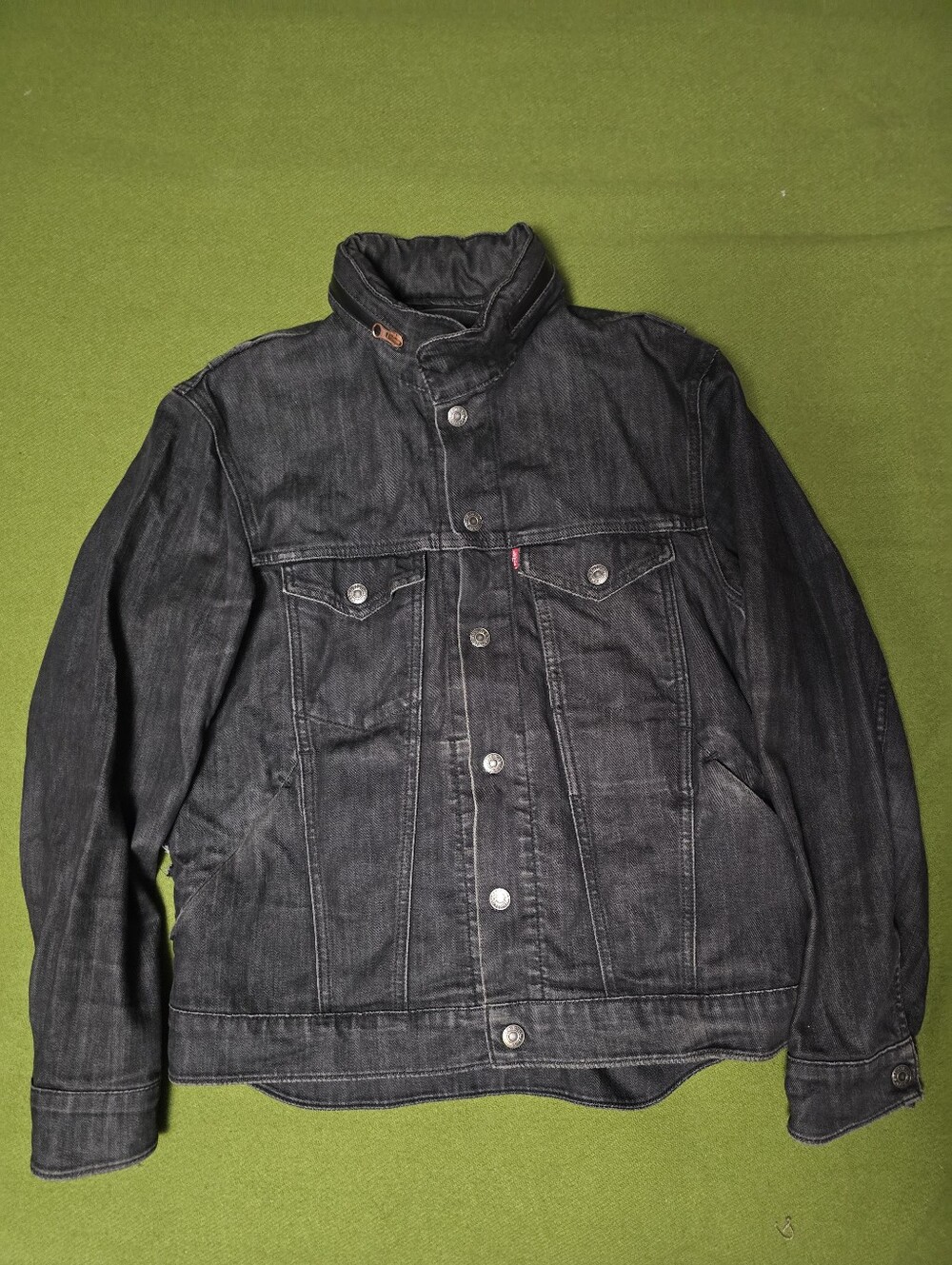 Black Levi's Commuter Trucker Jacket